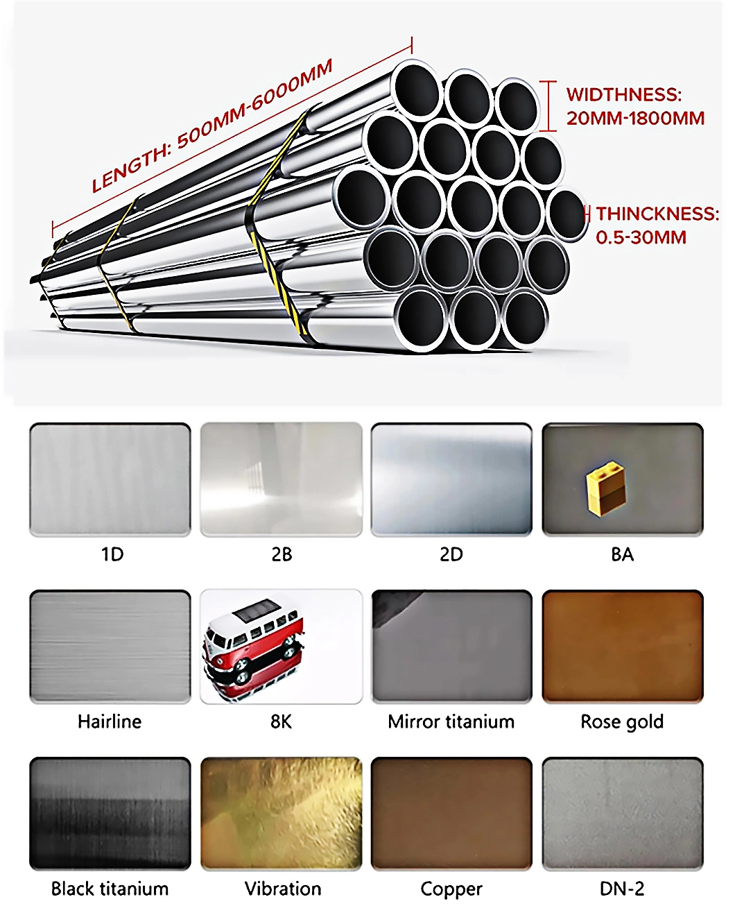 China Supply Alloy 304 316 600 625 718 800 825 800h Monel K500 Alloy Steel Square Pipe