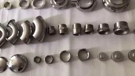 Stainless Steel Pipe Fittings Thread Round End Caps (YZF-F001)